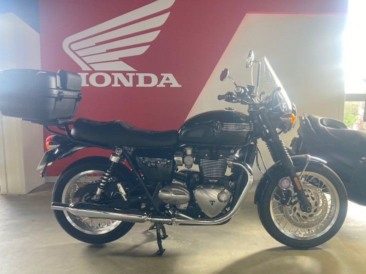 triumph bonneville t120 1200 black 2023 - VEZIN LE COQUET