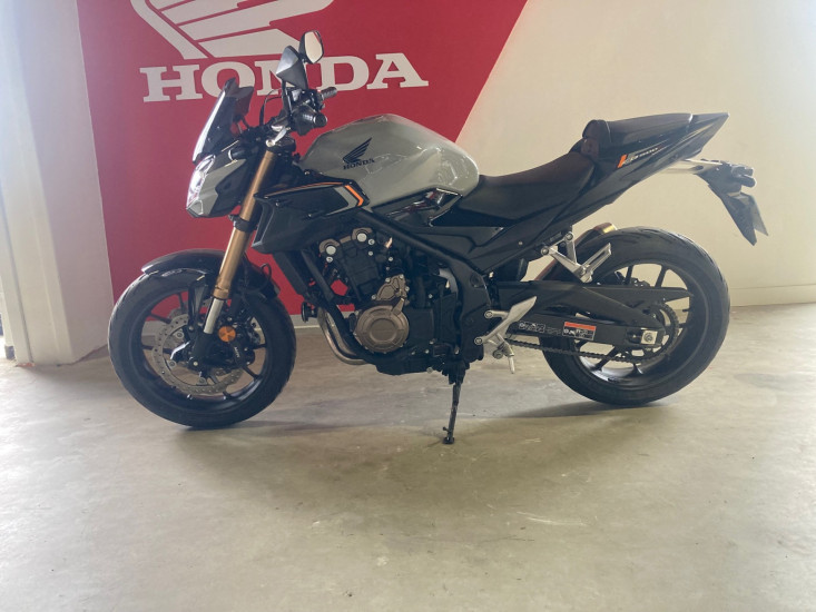 HONDA CB 500 CB500 CB500F ABS 2023 2400KM PREMIERE MAIN - VEZIN LE COQUET